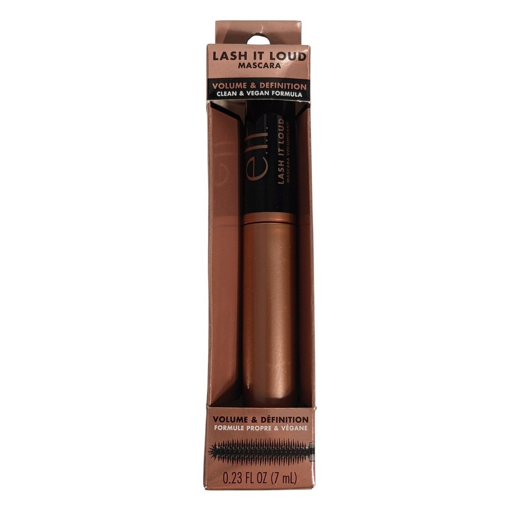 e.l.f. Lash It Loud Volumizing Mascara Black Amplify Define‎ 81580 0.24 Oz